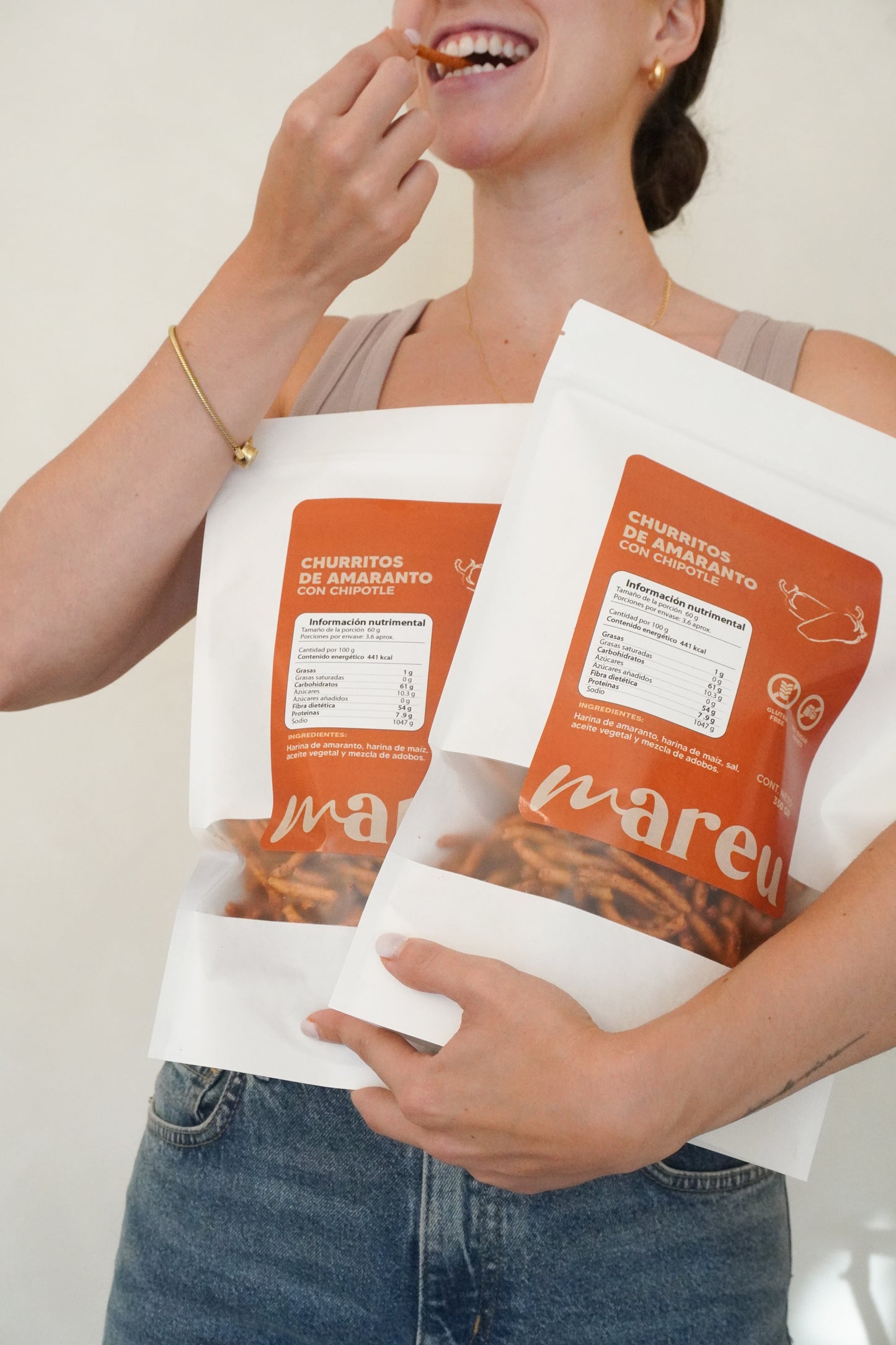 Churritos de Amaranto Chipotle