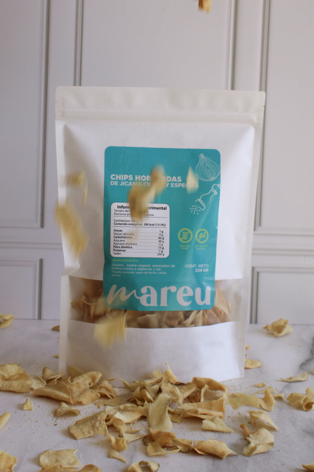 Chips Jicama Crema y Especias