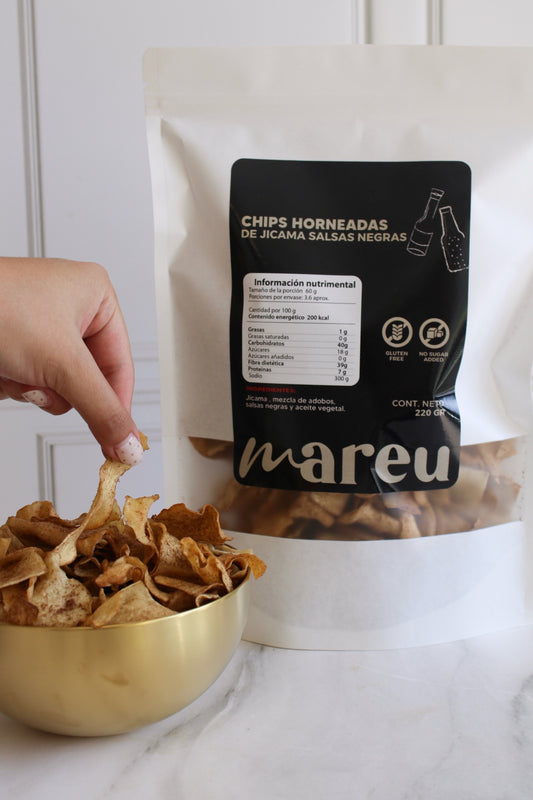 Chips Jicama Salsas Negras